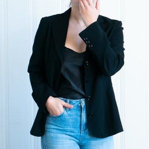 Rio Sud  Black Blazer Jacket Size 2